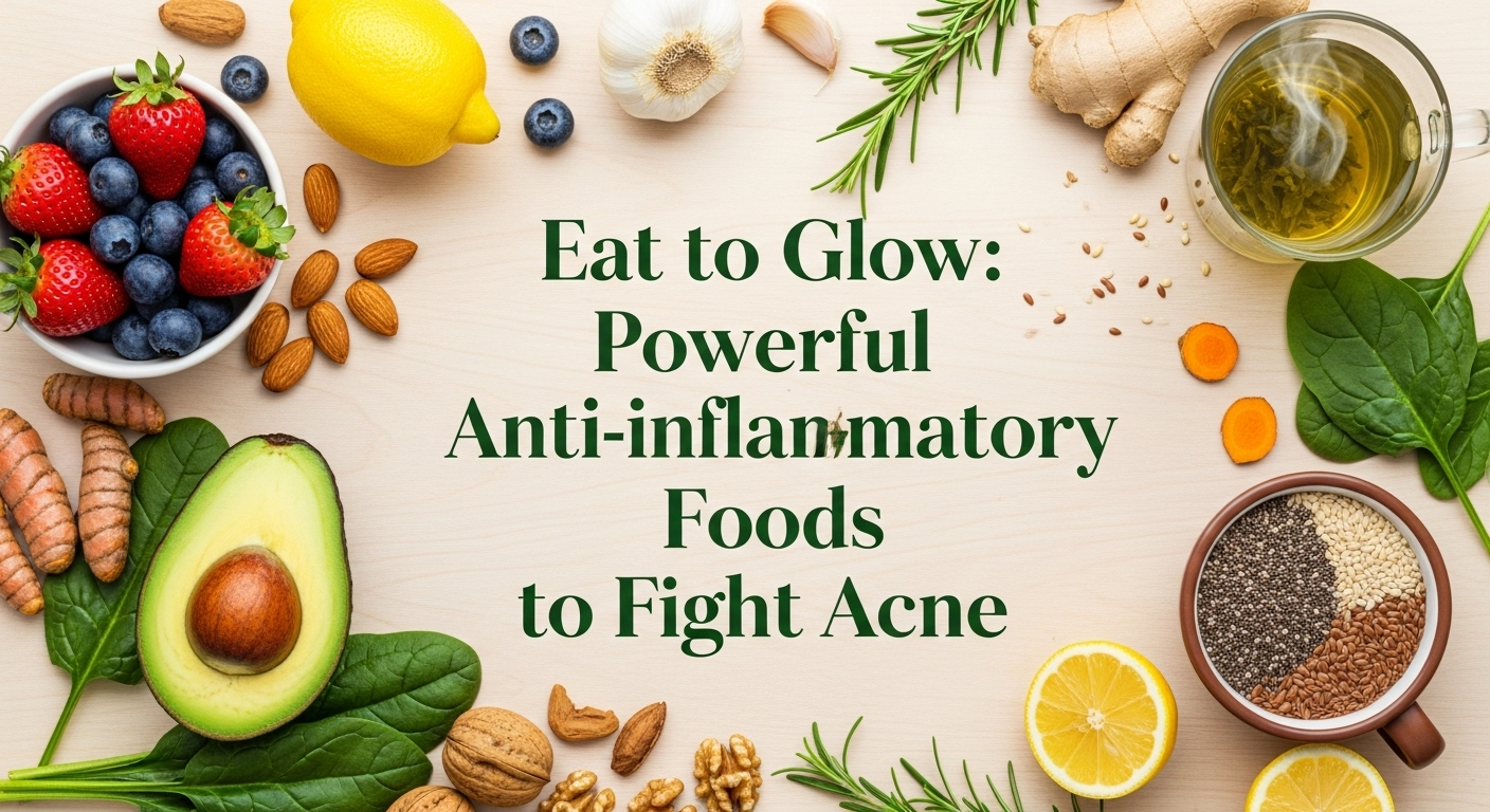 Eat to Glow: 7 Powerful Anti inflammatory Foods to Fight Acne ...